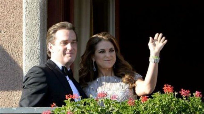 La princesa Magdalena de Suecia se casó con un analista financiero