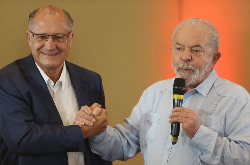 Luiz Inácio Lula da Silva y Geraldo Alckmin.