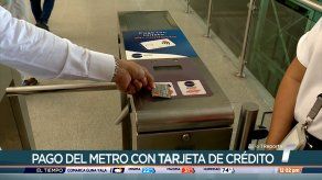 Implementan uso de tarjetas Visa y Mastercard para pago en el Metro de Panamá