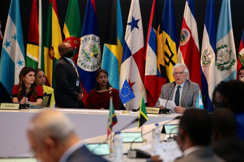 Reunión de cancilleres de Centroamérica y el Caribe y el alto representante de la Unión Europea para Asuntos Exteriores y Política de Seguridad