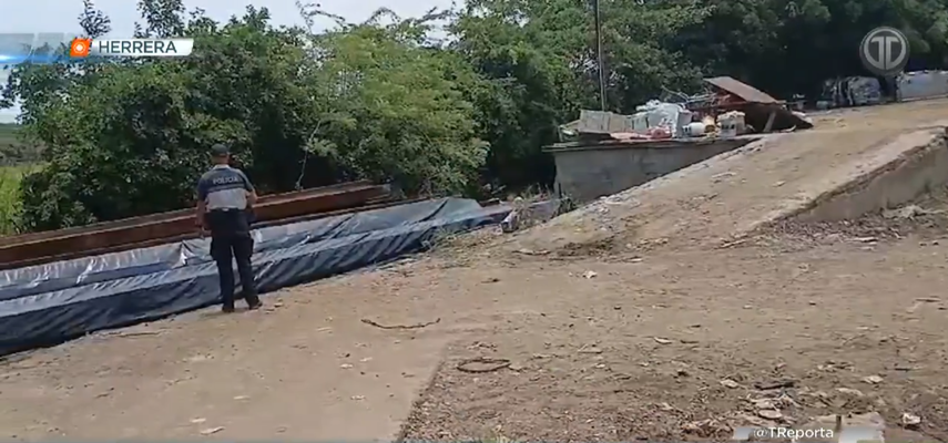 Vigas extraviadas: Encuentran tres vigas tipo H en el corregimiento de Monagrillo.