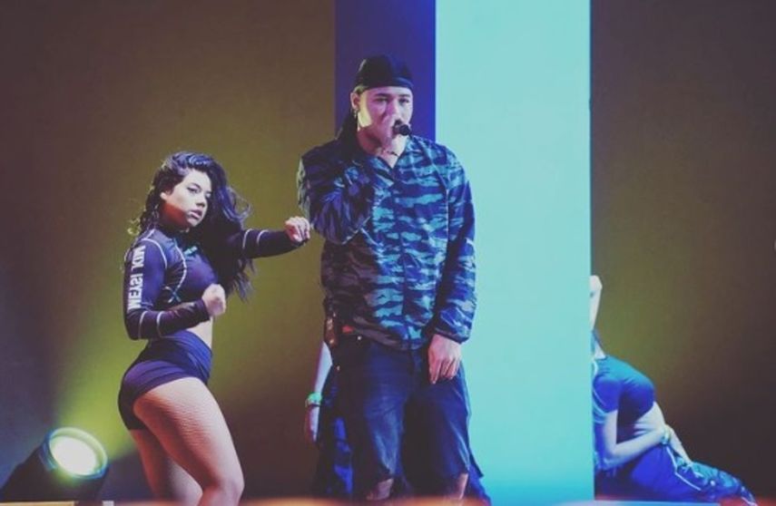 Boza en Puerto Rico en los ensayos para su show en Premios Juventud 2022