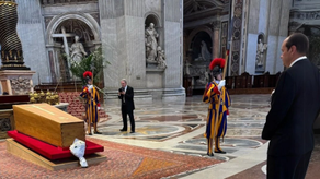 Canciller de Panamá en el funeral de papa Francisco Canciller de Panamá en el funeral de papa Francisco