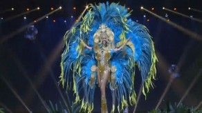 Panamá luce el Zaratí en la competencia de trajes típicos de Miss Universo