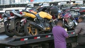 Retienen a motorizados por protestar en el Corredor Sur Retienen a motorizados por protestar en el Corredor Sur