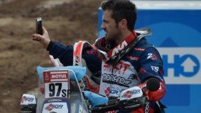 El piloto de motos francés Toniutti