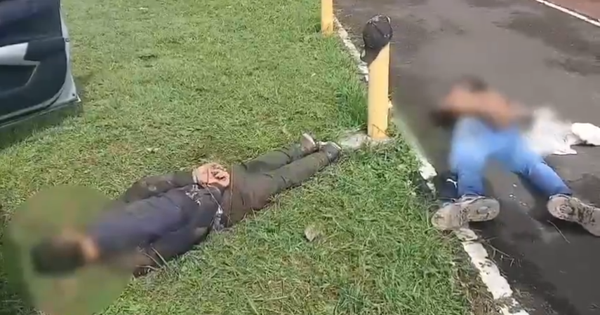 AHORA: Unidades Lince frustran robo en perjuicio de un restaurante del sector de Los Andes.