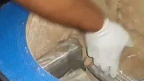 Decomisan 40 paquetes de droga que eran transportados en bocinas y respaldar de un auto