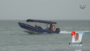 Choque de lanchas en Isla Colón