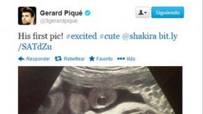 El bebé de Shakira y Piqué hace su debut mediático antes de nacer