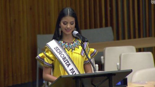 Mis orígenes son mi mayor orgullo: Rosa Montezuma ante la ONU