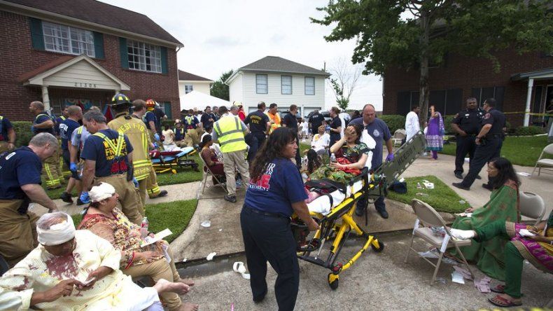 Texas: piso colapsa y se lesionan 36 personas