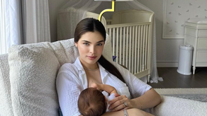 Nadia Ferreira muestra el rostro de su primogénito a 9 meses de haber nacido