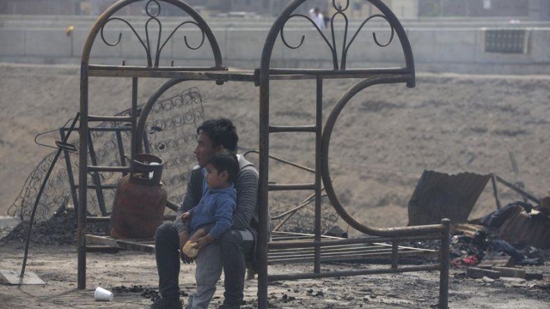 Incendio destruye la única comunidad indígena de Lima
