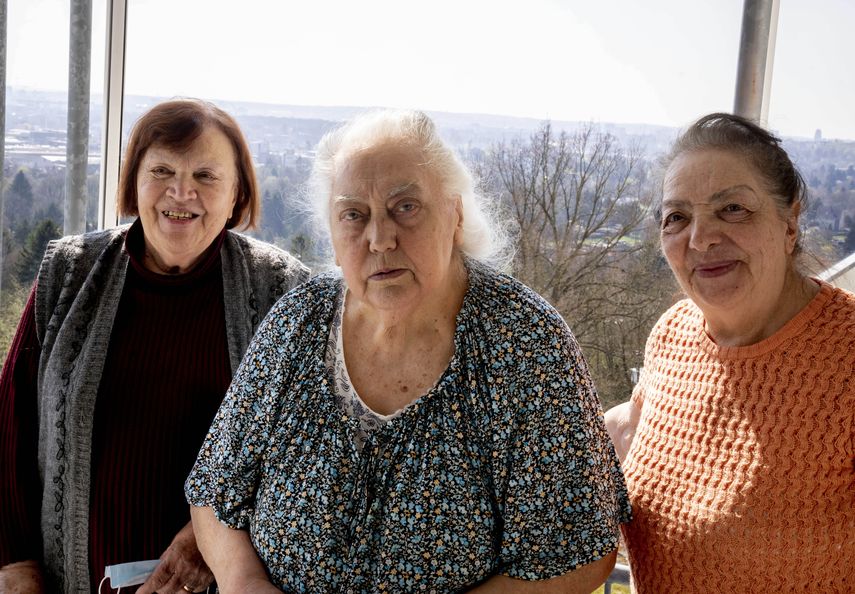 Sobrevivientes del holocausto judío.