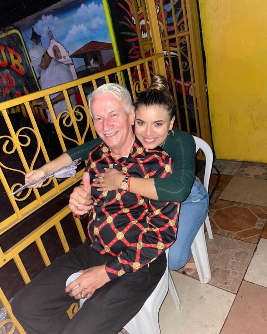 Maryfrank Bravo se expresó con mucha admiración hacia el acordeonista y jefe Ulpiano Vergara.