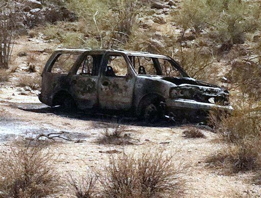 Hallan 5 cadáveres carbonizados en Arizona