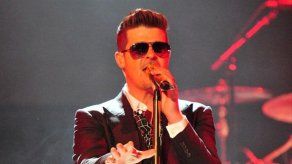 Robin Thicke hace historia en Reino Unido con Blurred Lines