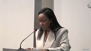 Directora encargada del SENNIAF, Andrea Carolina Vega.