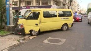 Accidente de tránsito deja seis estudiantes heridos