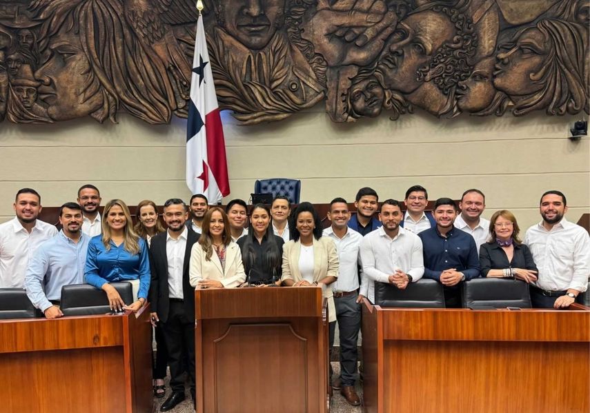 Diputados electos de la coalición Vamos en la Asamblea Nacional.&nbsp;