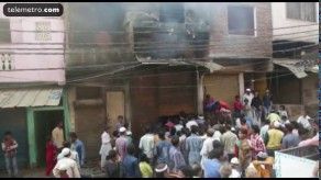 Más de una decena de muertos en un incendio en una fábrica de Delhi