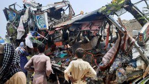 El accidente en Pakistán dejó más de una veintena de muertos.