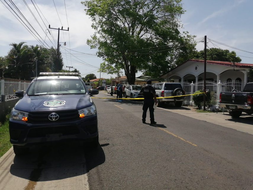 Área donde se registró el femicidio y tentativa de suicidio en Veraguas