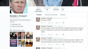 Trump ataca al FBI por las filtraciones a la prensa