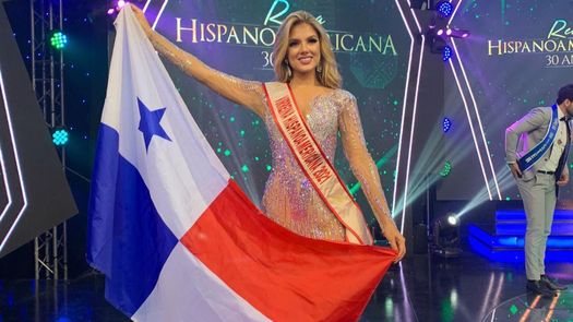 Ana Lucía Tejeira logra 2do lugar en el certamen de Reina Hispanoamericana 2021
