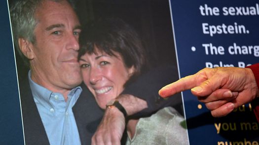Jeffrey Epstein y Ghislaine Maxwell.