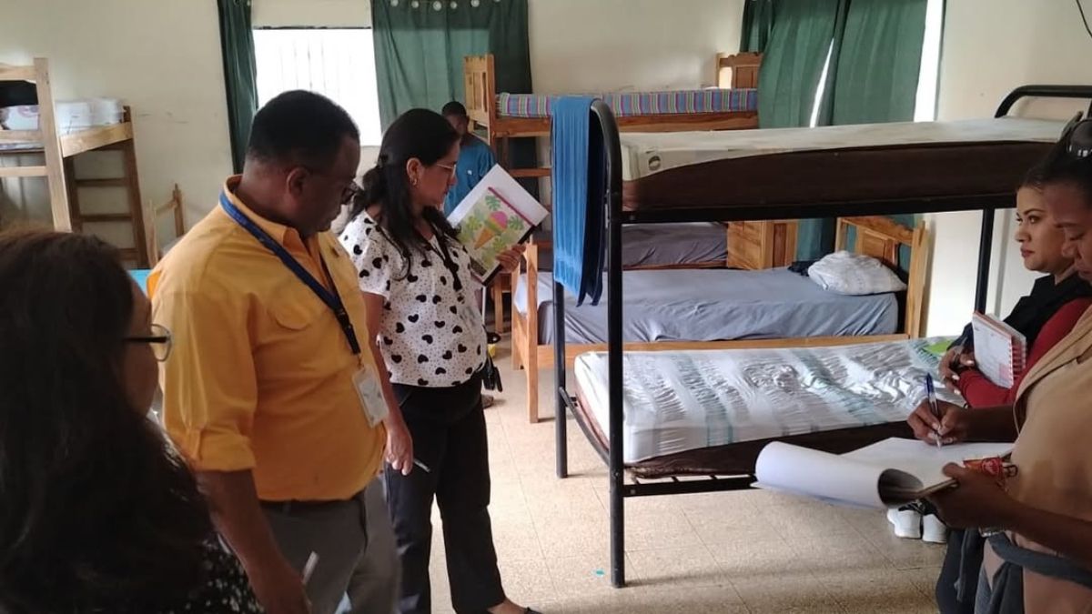 SENNIAF realiza supervisión el albergue. SENNIAF realiza supervisión el albergue.