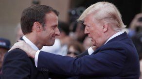 Nuevo choque de Trump con Macron