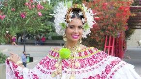 Brasileña luce el traje típico más bello del mundo