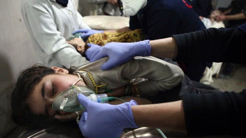 Decenas de casos de asfixia en Guta Oriental en Siria según ONG