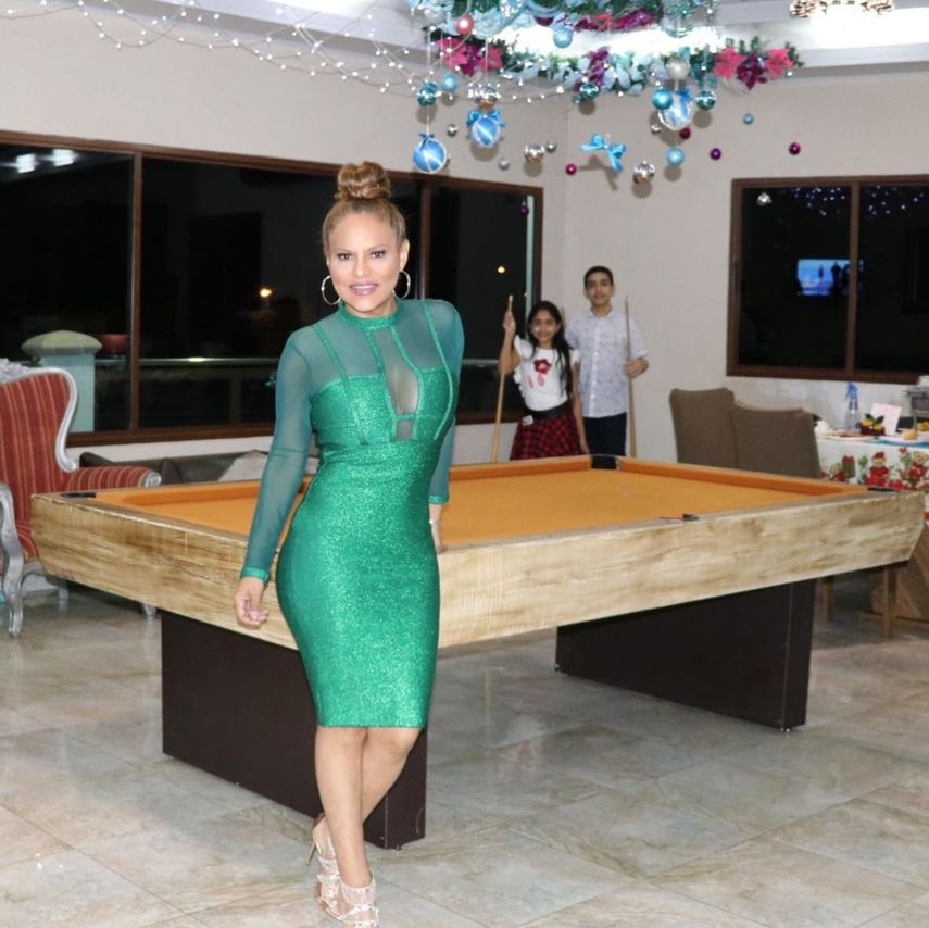 Sandra Sandoval mantuvo la distancia con su familia durante la navidad a pesar que pensaba que solo era un resfriado.