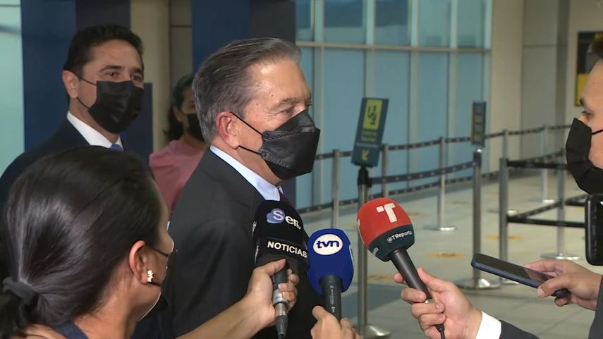 El presidente de la República de Panamá