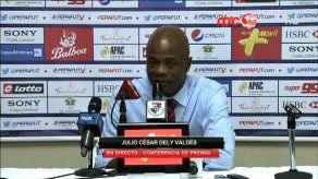 Dely Valdés dice que no le reprocha a sus jugadores empate ante Jamaica