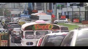 En la ciudad de Panamá circulan al día unos 450 mil autos