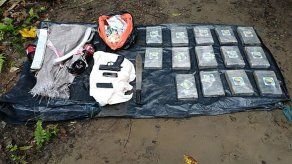 Incautan 100 paquetes de droga en Darién
