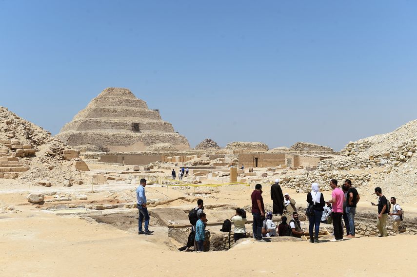 La necrópolis de Sakkara es el único yacimiento arqueológico de Egipto donde se pueden encontrar tumbas desde los inicios de la historia del Antiguo Egipto hasta su fin.