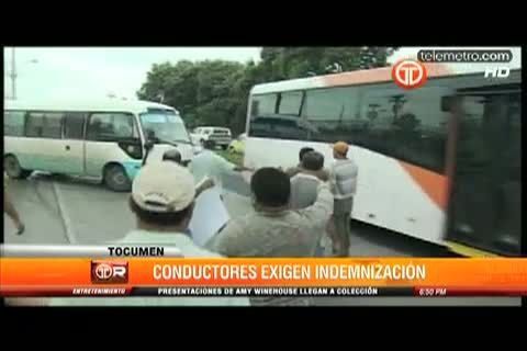 Transportistas de Panamá Este exigen sus indemnizaciones