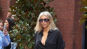 Kim Kardashian afrontó preocupada las filtraciones sobre identidad de su hija