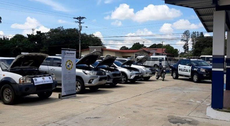 Desarticulan en Chiriquí red dedicada a robar y hurtar autos, 10 aprehendidos