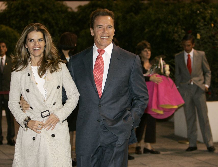 Maria Shriver﻿ y Arnold Schwarzenegger﻿.