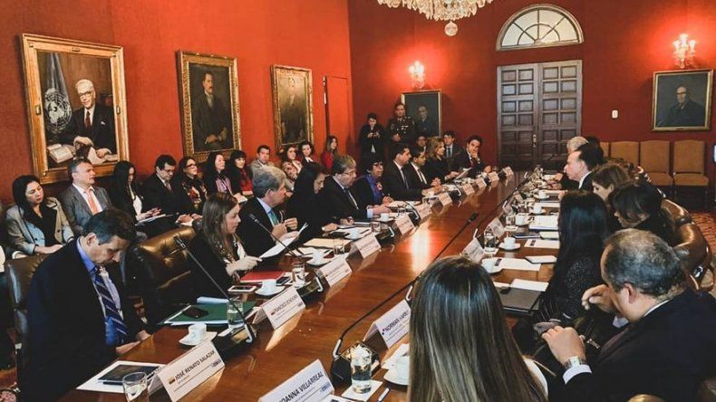 Ministros de comercio y cancilleres de Panamá y Colombia dialogan sobre comercio