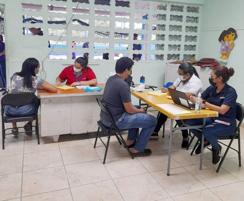 Gira de identificación ciudadana.