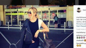 Marta Sánchez se concentra en su hija y en sus amigas a su regreso a Miami