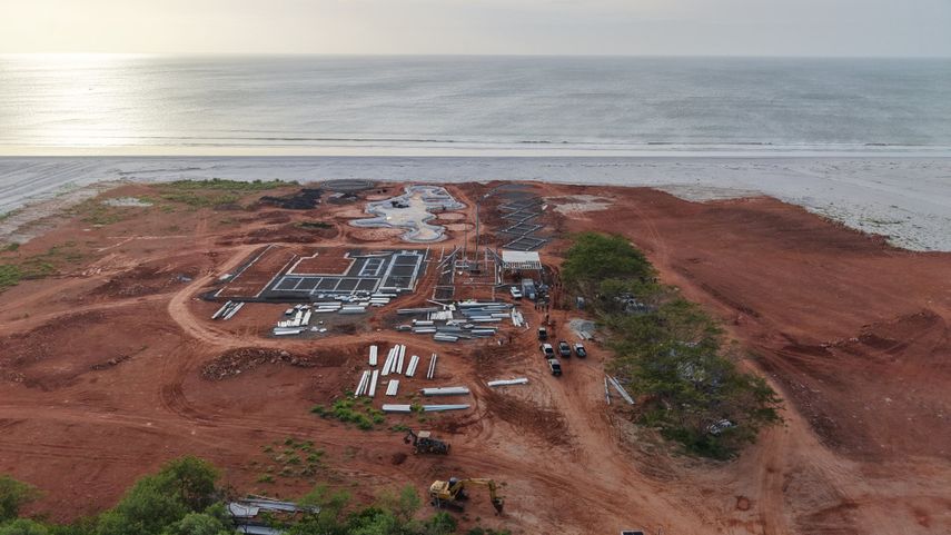 MiAmbiente paraliza extración ilegal de arena.