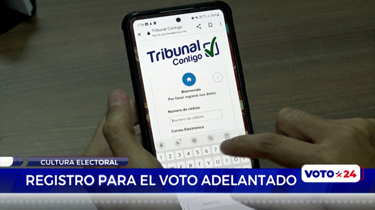 Registro para el voto adelantado del 2024 ya está disponible